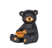 Load image into Gallery viewer, Bear Cub Holding Sunflower
