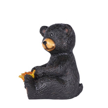 Load image into Gallery viewer, Bear Cub Holding Sunflower
