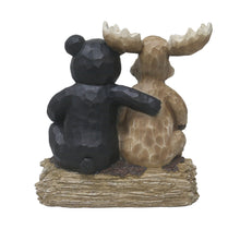 Load image into Gallery viewer, 75619-V - Bear and Moose Garden Welcome Sign
