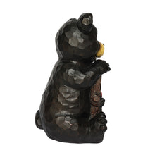 Load image into Gallery viewer, Bear Sitting Holding Welcome Sign
