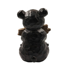 Load image into Gallery viewer, Bear Sitting Holding Welcome Sign
