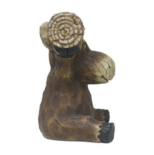 Load image into Gallery viewer, Moose Cub Holding Welcome Sign Garden Decor
