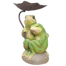 Load image into Gallery viewer, Frog Couple Under Umbrella
