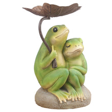 Load image into Gallery viewer, Frog Couple Under Umbrella

