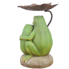 Load image into Gallery viewer, Frog Couple Under Umbrella
