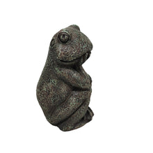 Load image into Gallery viewer, Thinking Frog Garden Statue
