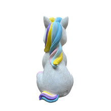 Load image into Gallery viewer, 17.8&quot; H Unicorn Polyesin Statue
