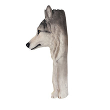 Load image into Gallery viewer, Wolf Head Sculpture Wall Hanging Ornament
