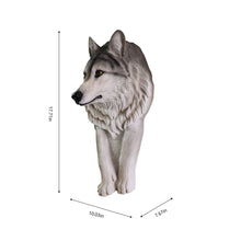 Load image into Gallery viewer, Wolf Head Sculpture Wall Hanging Ornament

