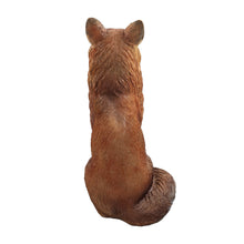Load image into Gallery viewer, Seated Fox Sculpture
