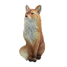 Load image into Gallery viewer, Seated Fox Sculpture
