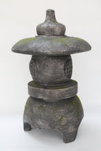 Load image into Gallery viewer, Grey Stone Pagoda Lantern
