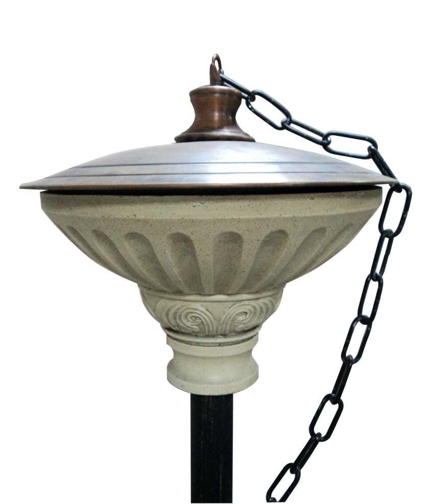 Oil Torch-Magnesia W/Lid