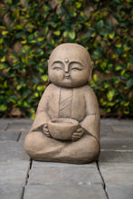 Load image into Gallery viewer, Sitting Lucky Japanese Jizo with Bowl
