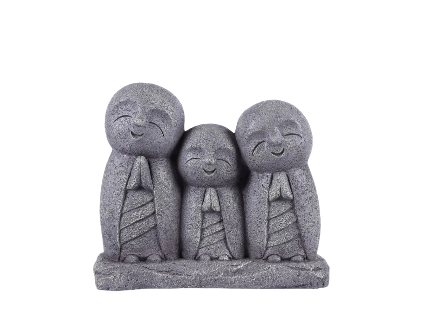 Lucky Japanese Jizo Family Praying