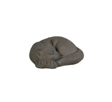 Load image into Gallery viewer, Graceful Slumber Curled Sleeping Cat Memorial Statue
