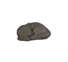 Load image into Gallery viewer, Graceful Slumber Curled Sleeping Cat Memorial Statue
