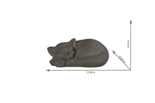 Load image into Gallery viewer, 77131-A - Graceful Slumber Curled Sleeping Cat Memorial Statue
