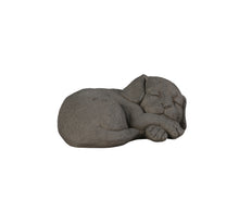 Load image into Gallery viewer, Peaceful Rest Curled Sleeping Dog Memorial Statue
