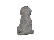 Load image into Gallery viewer, 77131-C - Tranquil Guardian Curled Sitting Dog Memorial Statue
