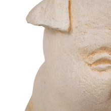 Load image into Gallery viewer, Serene Oinker Classic Curled Sitting Pig Statue
