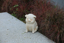Load image into Gallery viewer, 77131-D - Serene Oinker Classic Curled Sitting Pig Statue

