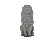 Load image into Gallery viewer, Majestic Guardian Sitting Lion Statue
