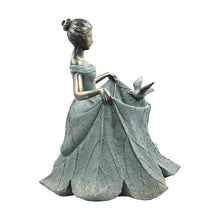 Load image into Gallery viewer, Leaf Dress Lady Bird Feeder
