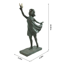 Load image into Gallery viewer, Girl with Butterfly Sculpture
