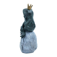 Load image into Gallery viewer, Frog Prince Welcome Garden Statue
