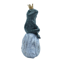 Load image into Gallery viewer, Frog Prince Welcome Garden Statue
