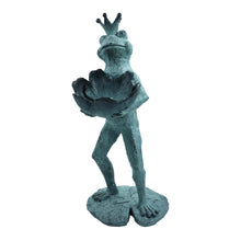 Load image into Gallery viewer, Frog Prince Bird Feeder

