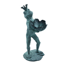 Load image into Gallery viewer, Frog Prince Bird Feeder
