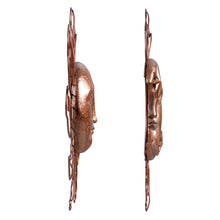 Load image into Gallery viewer, Sun &amp; Moon Wall Art 2 Pcs Set Resin Wall Hanging Decor
