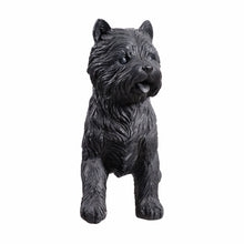 Load image into Gallery viewer, Cairn Terrier Statue Black Life Size Home Decor Garden Yard Statue
