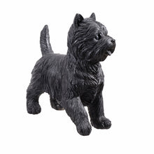 Load image into Gallery viewer, Cairn Terrier Statue Black Life Size Home Decor Garden Yard Statue
