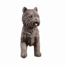 Load image into Gallery viewer, Cairn Terrier Garden Statue Gray Life Size Home Yard Decor
