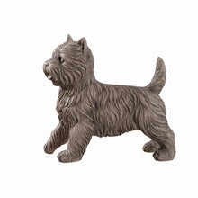 Load image into Gallery viewer, Cairn Terrier Garden Statue Gray Life Size Home Yard Decor
