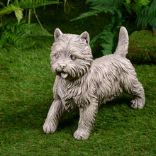 Load image into Gallery viewer, Cairn Terrier Garden Statue Gray Life Size Home Yard Decor
