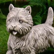 Load image into Gallery viewer, Cairn Terrier Garden Statue Gray Life Size Home Yard Decor
