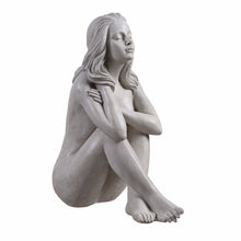 Load image into Gallery viewer, Thinking Lady Sculpture Resin Garden Statue
