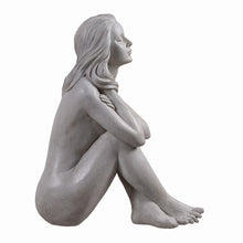 Load image into Gallery viewer, Thinking Lady Sculpture Resin Garden Statue
