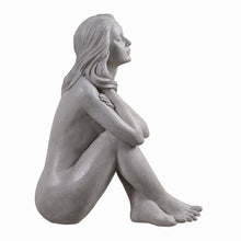 Load image into Gallery viewer, Thinking Lady Sculpture Resin Garden Statue
