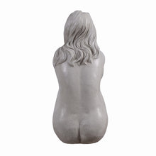 Load image into Gallery viewer, Thinking Lady Sculpture Resin Garden Statue
