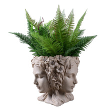 Load image into Gallery viewer, Lady Head Bust Flower Planter Plant Pot
