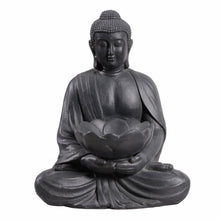 Load image into Gallery viewer, Meditating Buddha With Lotus Planter
