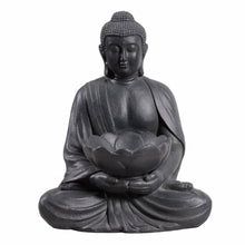 Load image into Gallery viewer, Meditating Buddha With Lotus Planter
