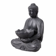 Load image into Gallery viewer, Meditating Buddha With Lotus Planter
