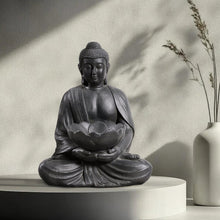 Load image into Gallery viewer, Meditating Buddha With Lotus Planter
