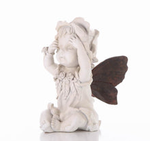 Load image into Gallery viewer, Baby Fairy W/Her Hands On Her Face
